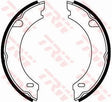 Brake Shoe Set, Parking Brake GS8621 - TRW