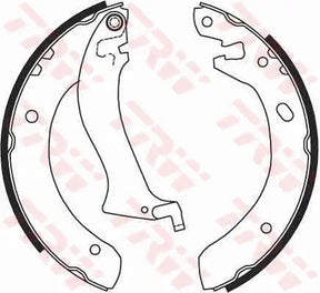 Brake Shoe Set GS8633 - TRW