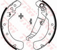 Brake Shoe Set GS8637 - TRW