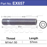 Stud Extension EX657 - Nice Products | Universal Auto Spares