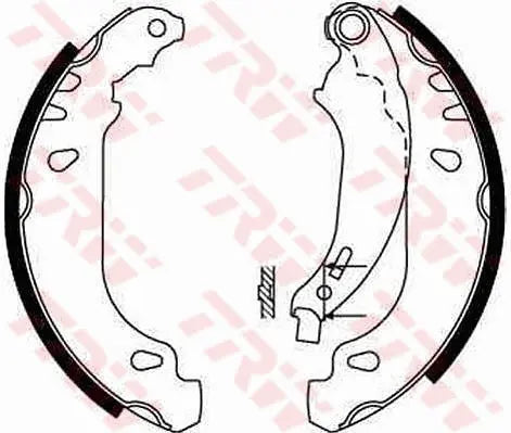 Brake Shoe Set GS8642 - TRW