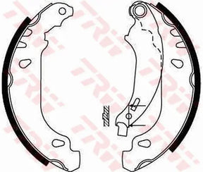 Brake Shoe Set GS8642 - TRW