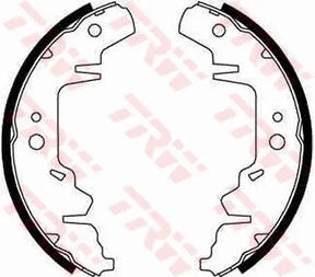 Brake Shoe Set GS8643 - TRW