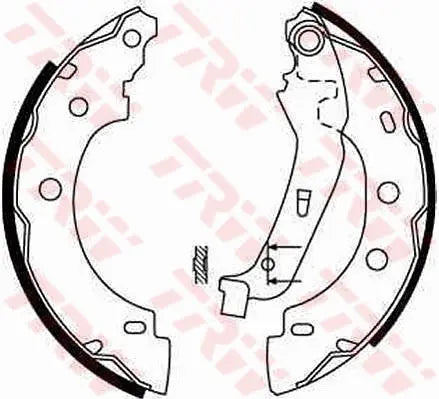 Brake Shoe Set GS8650 - TRW