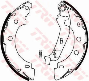 Brake Shoe Set GS8650 - TRW