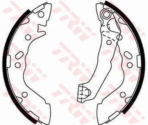 Brake Shoe Set GS8659 - TRW
