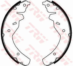 Brake Shoe Set GS8660 - TRW