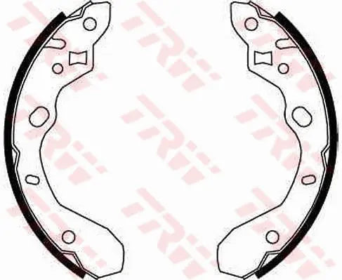 Brake Shoe Set GS8661 - TRW