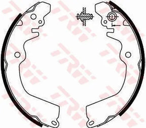 Brake Shoe Set GS8666 - TRW
