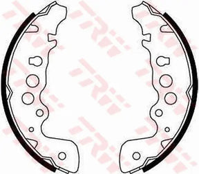 Brake Shoe Set GS8670 - TRW