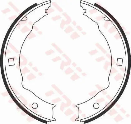 Brake Shoe Set, Parking Brake GS8683 - TRW