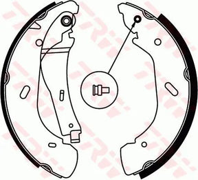 Brake Shoe Set GS8690 - TRW