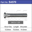 Long wheel stud S4570 - Nice Products | Universal Auto Spares