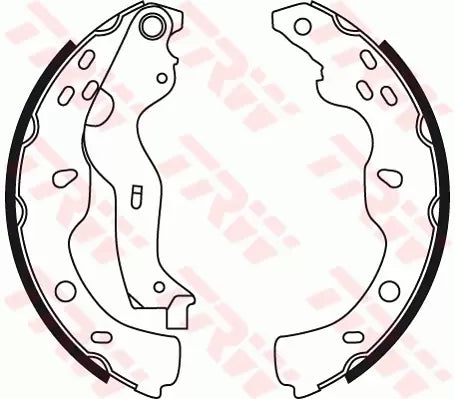 Brake Shoe Set GS8743 - TRW