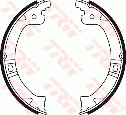 Brake Shoe Set, Parking Brake GS8759 - TRW