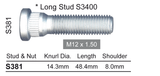 Wheel Stud S381 - Nice Products | Universal Auto Spares