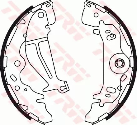Brake Shoe Set GS8774 - TRW