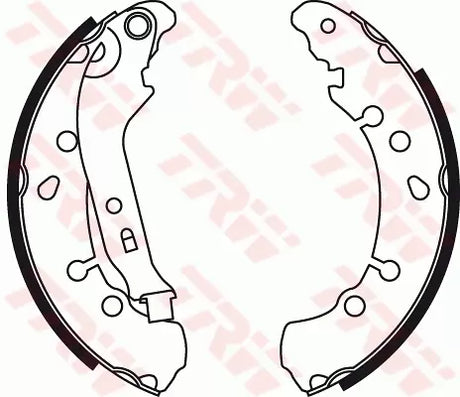 Brake Shoe Set GS8778 - TRW