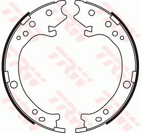 Brake Shoe Set, Parking Brake GS8779 - TRW