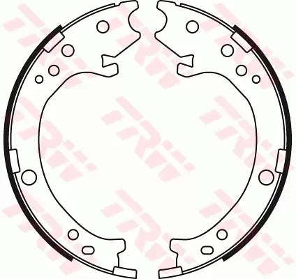 Brake Shoe Set, Parking Brake GS8779 - TRW