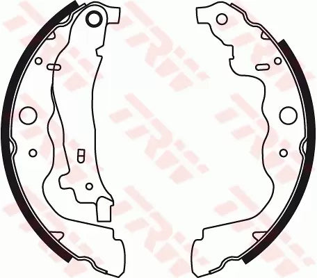 Brake Shoe Set GS8780 - TRW