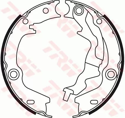 Brake Shoe Set, Parking Brake GS8781 - TRW