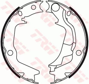 Brake Shoe Set, Parking Brake GS8782 - TRW