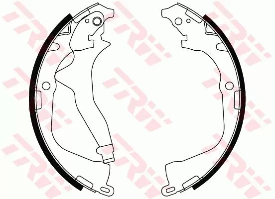 Brake Shoe Set GS8870 - TRW