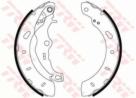 Brake Shoe Set GS8806 - TRW