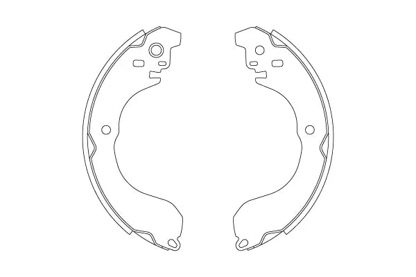 Brake Shoe Set GS8813 - TRW