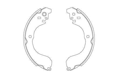 Brake Shoe Set GS8813 - TRW