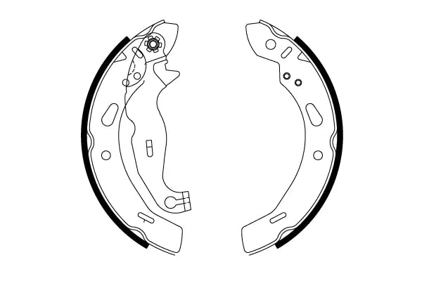 Brake Shoe Set GS8814 - TRW