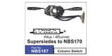 Blinker Switch (171) NBS187 - Nice Products | Universal Auto Spares