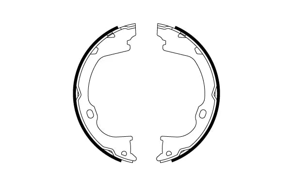 Brake Shoe Set, Parking Brake GS8819 - TRW