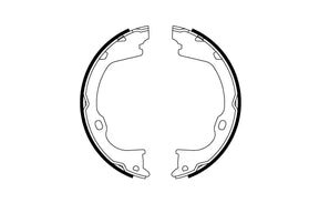 Brake Shoe Set, Parking Brake GS8819 - TRW