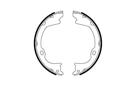 Brake Shoe Set, Parking Brake GS8819 - TRW