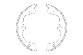 Brake Shoe Set, Parking Brake GS8821 - TRW