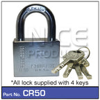 Padlock 50mm CR50 - Nice Products | Universal Auto Spares