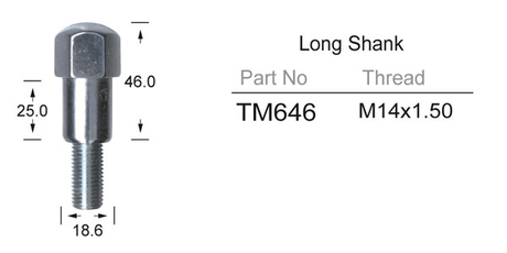 One Piece Stud TM646 - Nice Products | Universal Auto Spares