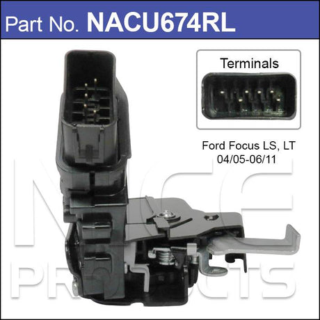 Door Lock Actuator NACU674RL - Nice Products | Universal Auto Spares