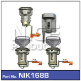 Lock set NIK168B - Nice Products | Universal Auto Spares