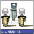 Ignition Barrel & Doors NID614B - Nice Products | Universal Auto Spares