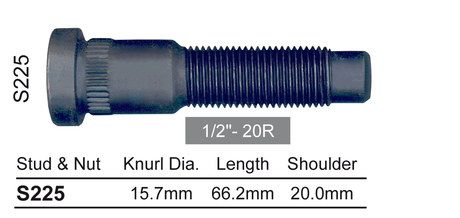Wheel Stud S225 - Nice Products | Universal Auto Spares
