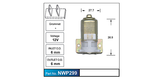 Washer Pump NWP299 - Nice Products | Universal Auto Spares