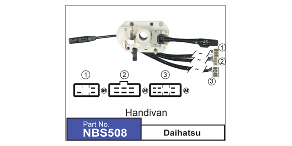 Blinker Switch NBS508 - Nice Products | Universal Auto Spares