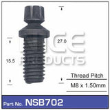 Shear Bolt (2) NSB702 - Nice Products | Universal Auto Spares