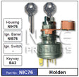 Lock & Switch (NO ETA) NIC76 - Nice Products | Universal Auto Spares