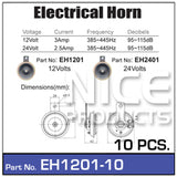 Horn Electric EH1201-10 - Nice Products | Universal Auto Spares