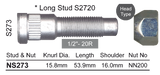 Stud & Nut NS273 - Nice Products | Universal Auto Spares
