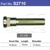 Long wheel stud S2710 - Nice Products | Universal Auto Spares